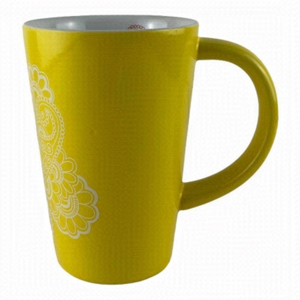DAVIDS DAVIDS Tea The Perfect Mug Yellow Paisley